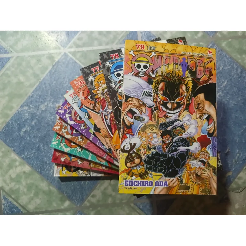 Combo One Piece 109 tập + One Piece Lucky 77 1006779