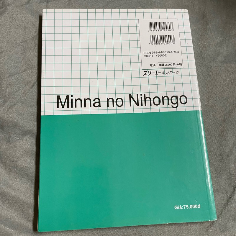 Minna no Nihongo bản dịch và giải thích ngữ pháp tiếng Nhật sơ cấp 82809