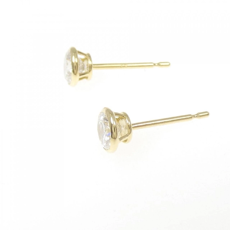 K18YG/ST Bông tai kim cương 0.327CT 0.366CT G I1 Tốt - Hàng hiệu Chính hãng 874695