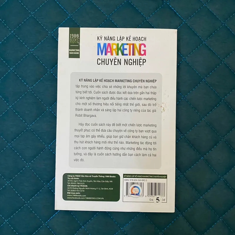 Kỹ Năng Lập Kế Hoạch Marketing Chuyên Nghiệp -  Rohit Bhargava#HATRA 688113