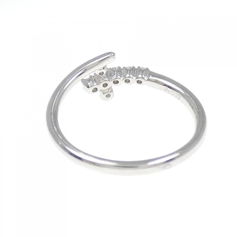 Nhẫn kim cương PT900 hình chữ thập 0.14CT 672026