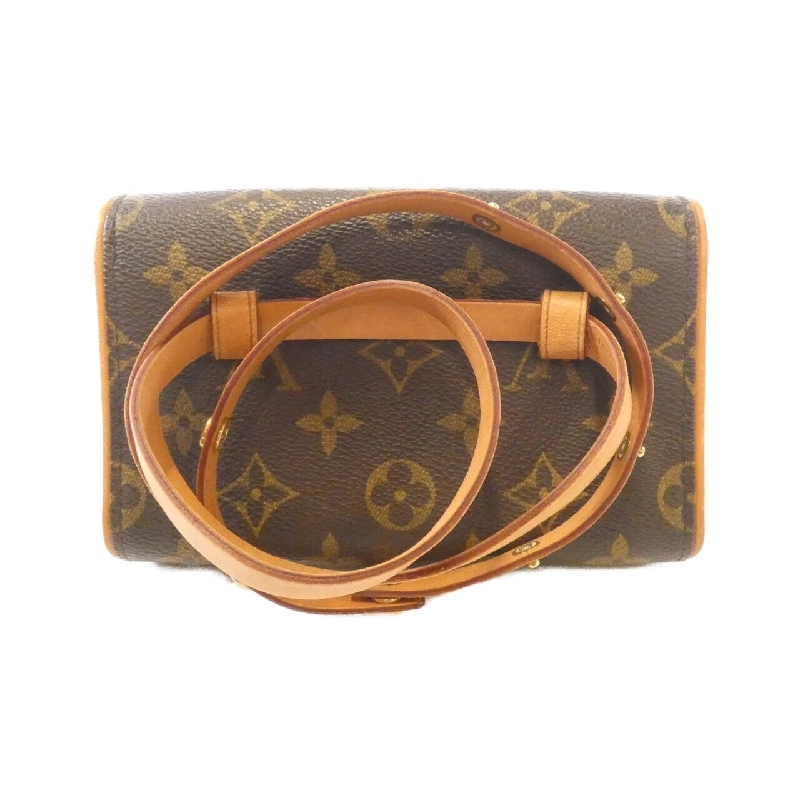 Túi đeo hông Louis Vuitton Monogram Pochette Florentine XS M51855+M67303 608348