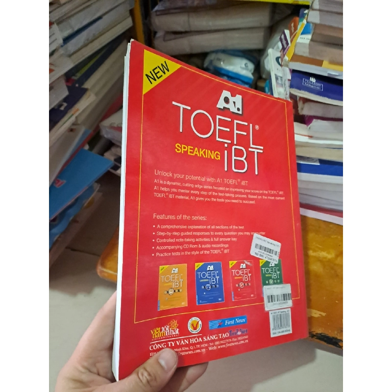 Toefl iBT A1 Speaking 2011 mới 90% ố nhẹ HCM0808 HỌC NGOẠI NGỮ 922710