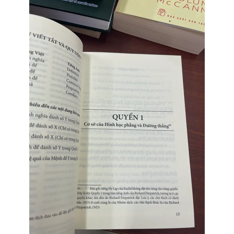 CƠ SỞ CỦA HÌNH HỌC - EUCLID  995324