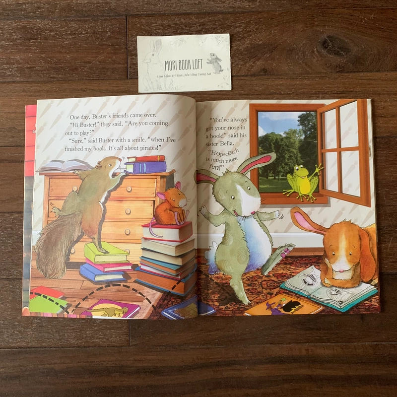 Sách ngoại văn Bunny Loves To..., Used, Khổ Lớn, Lẻ Cuốn, vui lòng đọc kỹ nội dung 532092
