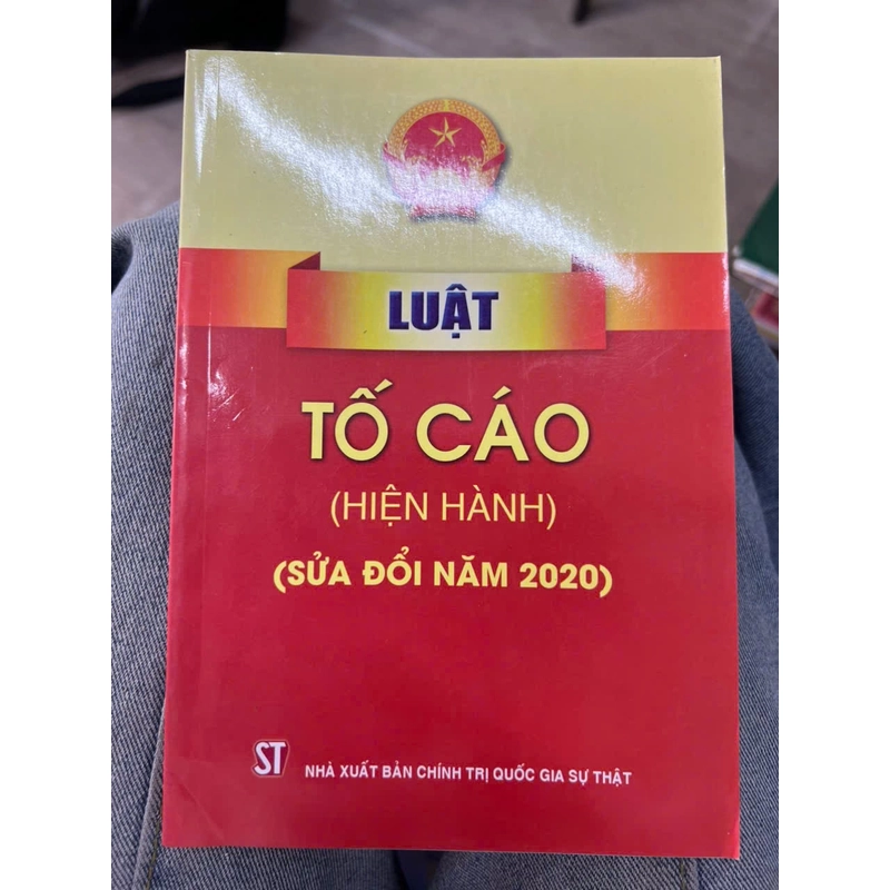 Luật Tố cáo (hiện hành ) .8 336299