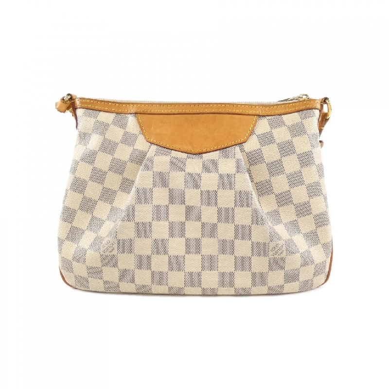 Túi xách vai Louis Vuitton Damier Azur Siracusa PM N41113 613371