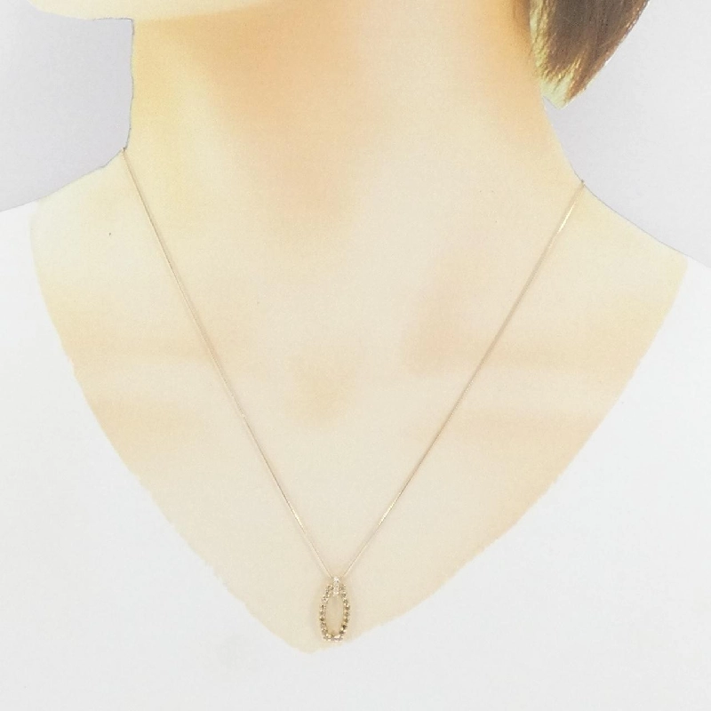 K18YG Dây chuyền kim cương 0.30CT - Hàng hiệu Chính hãng 862325