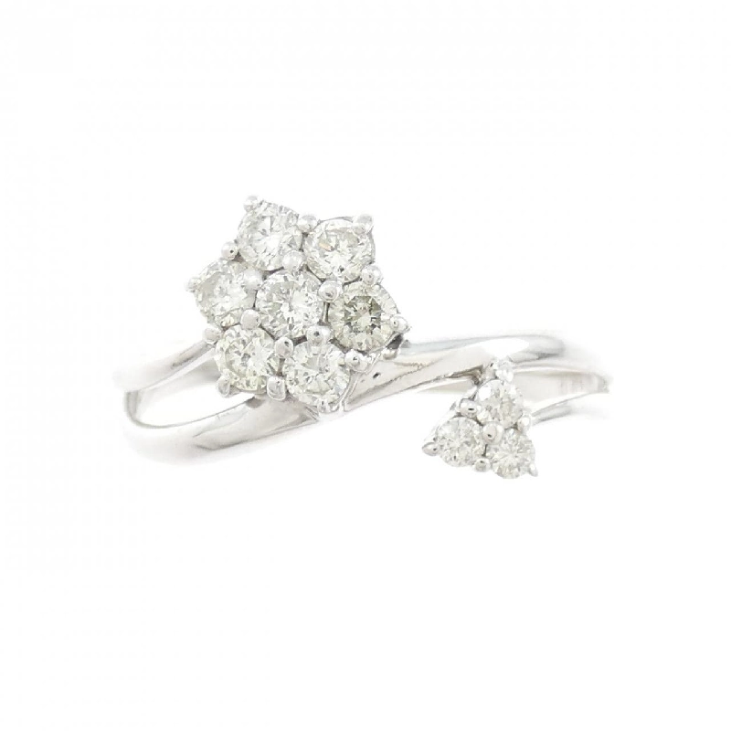 Nhẫn kim cương hoa K18WG 0.51CT - Hàng hiệu chính hãng 847887