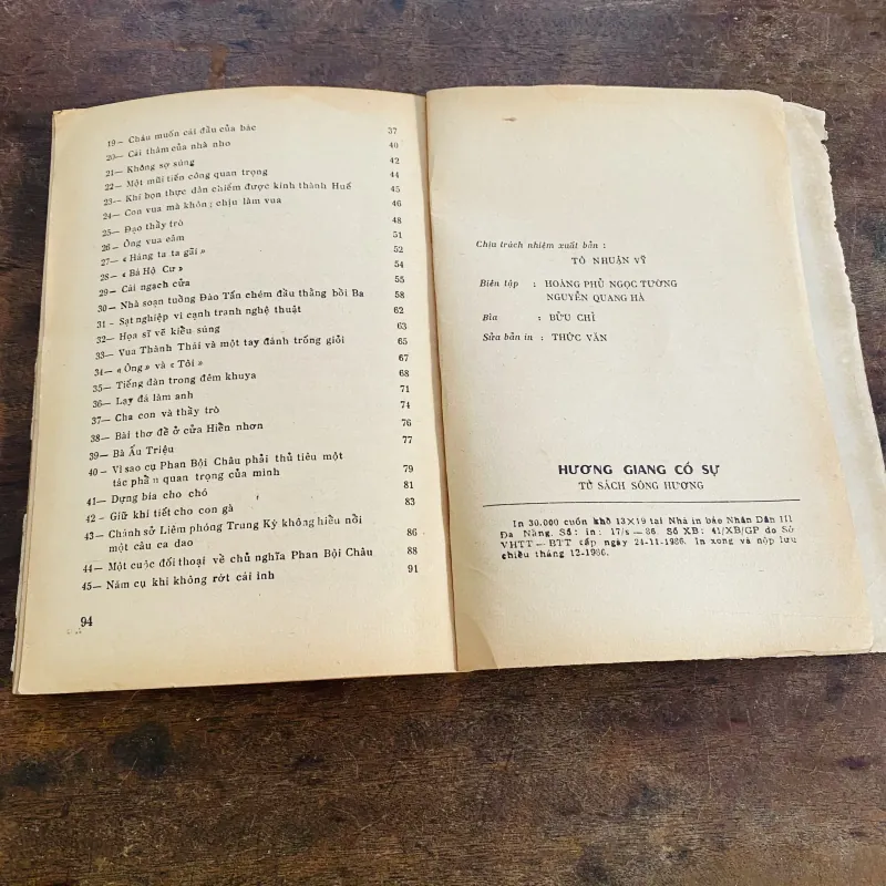 Hương Giang cố sự - Nguyễn Đắc Xuân (1986)  1000207