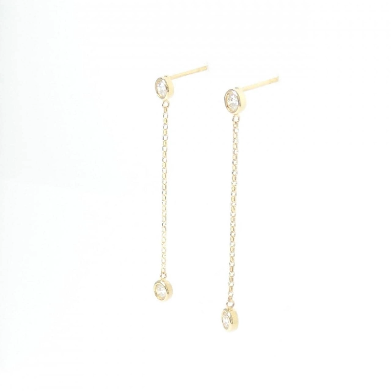 K18YG Bông tai kim cương 0.20CT - Hàng hiệu Chính hãng 864872