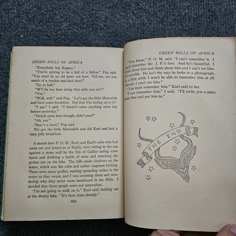 Green Hills of africa - hemingway 740872