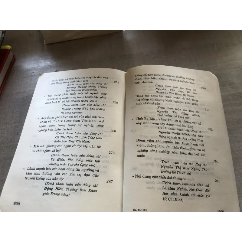 Tham luận tại Đại hội đại biểu toàn quốc lần thứ IX 781978