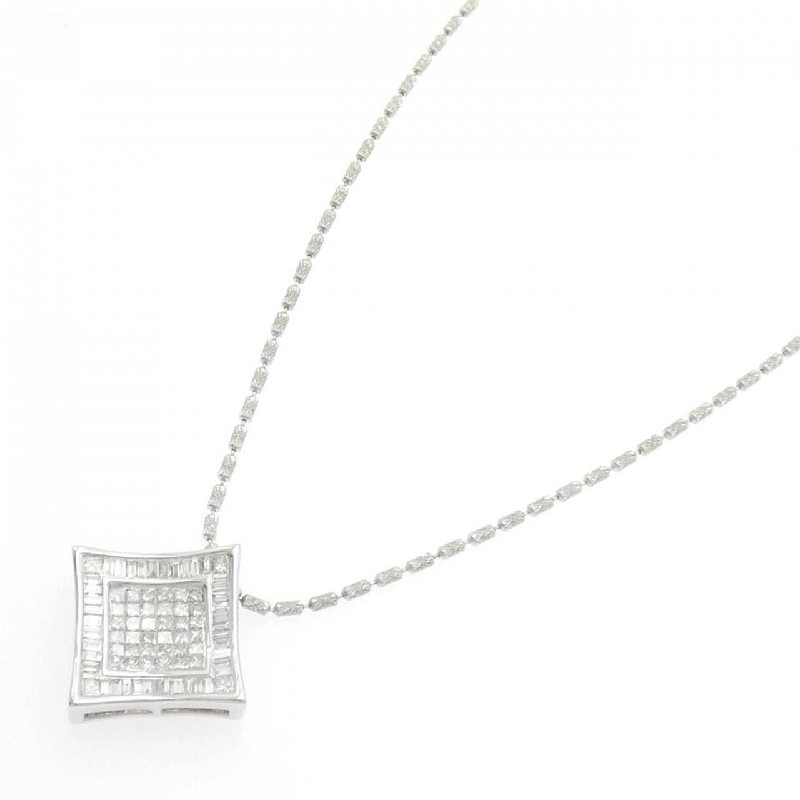 K18WG Dây chuyền kim cương 2.03CT - Hàng hiệu Chính hãng 846691