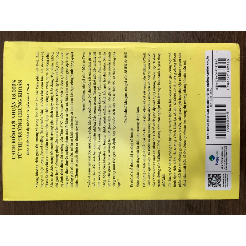 STOCK - CÁCH KIẾM LỢI NHUẬN 18.000% TỪ THỊ TRƯỜNG CHỨNG KHOÁN-GIL MORALES/DR.CHRIS KACHER 9395
