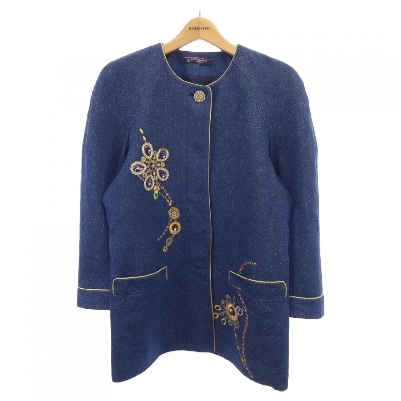 【Mã giảm giá】【Cổ điển】Thời trang Leonar LEONARD FASHION Áo khoác 642805