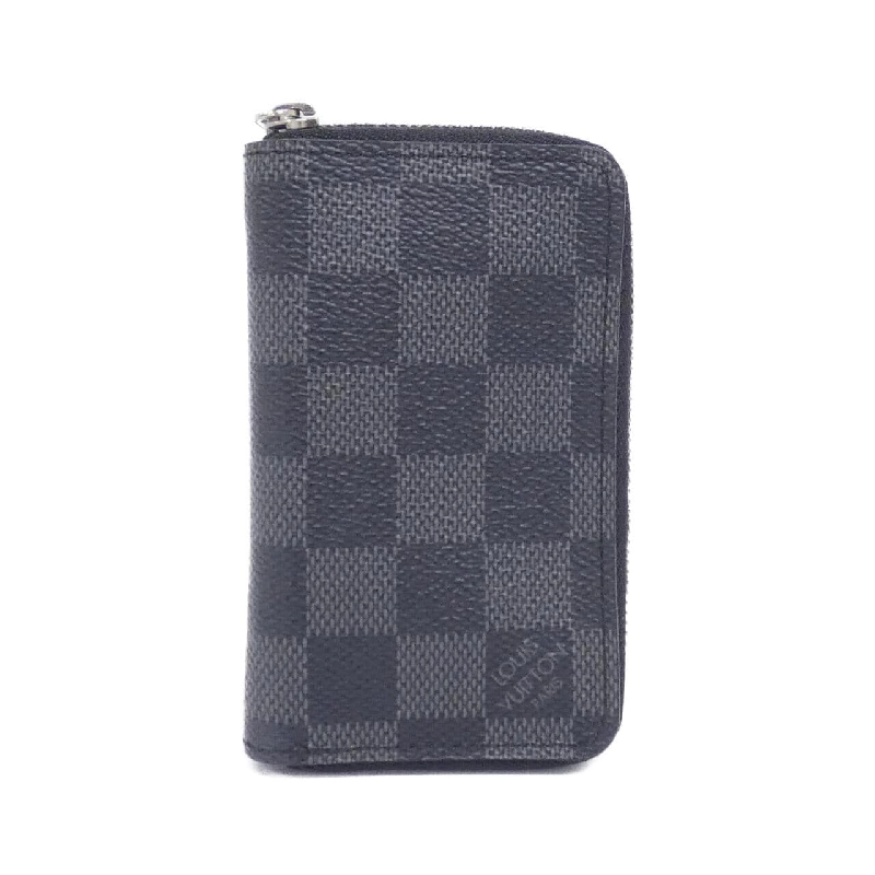 Ví tiền xu Louis Vuitton Damier Graphite Zippy N63076 620325