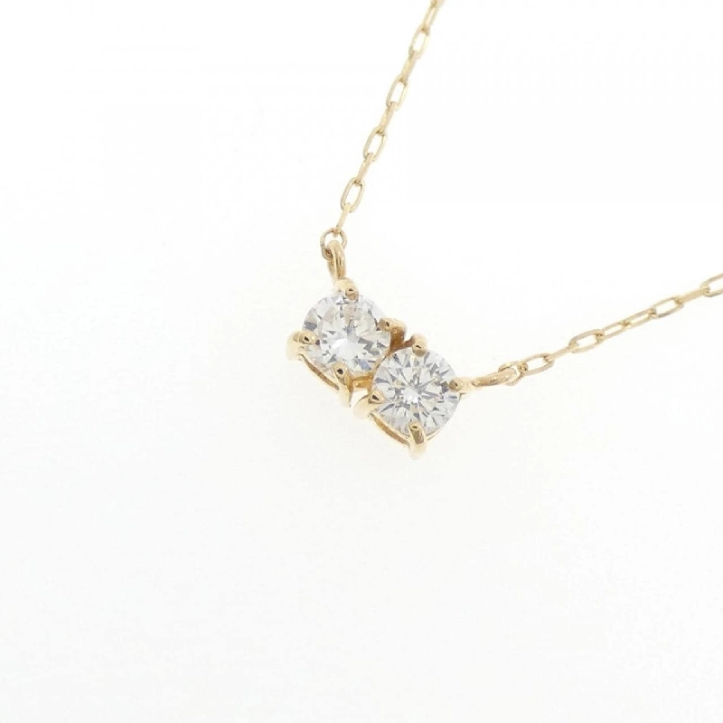 K18YG Dây chuyền kim cương 0.16CT - Hàng hiệu Chính hãng 862346