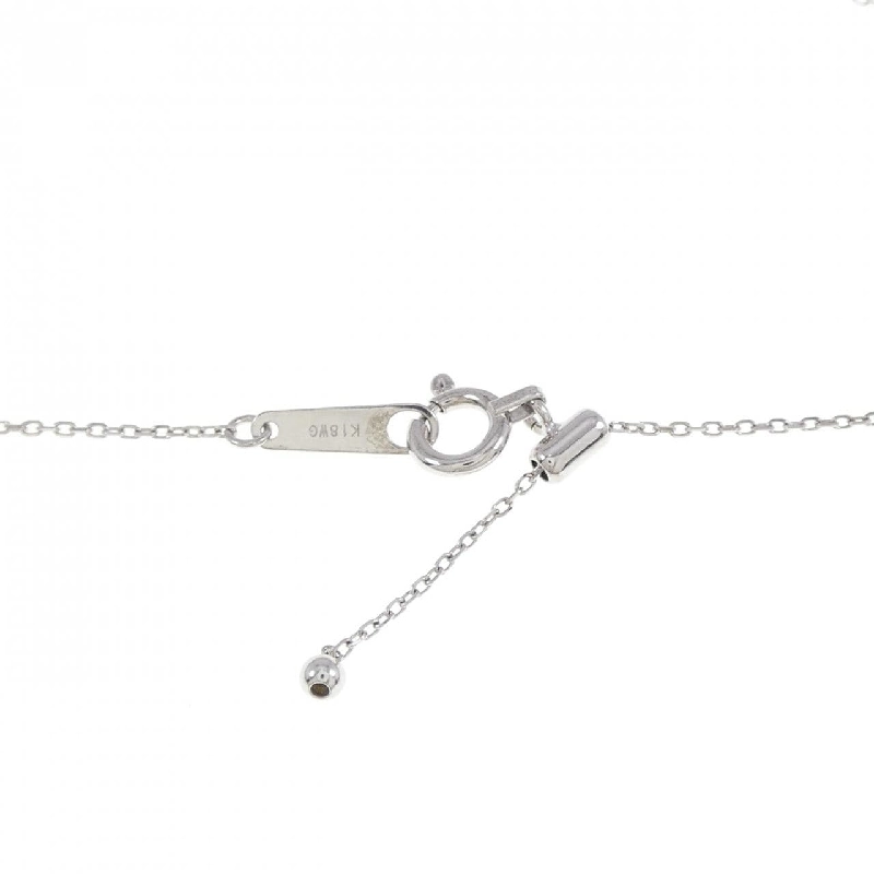 K18WG Dây chuyền kim cương hình trái tim Pavé 0.50CT - Hàng hiệu Chính hãng 862596