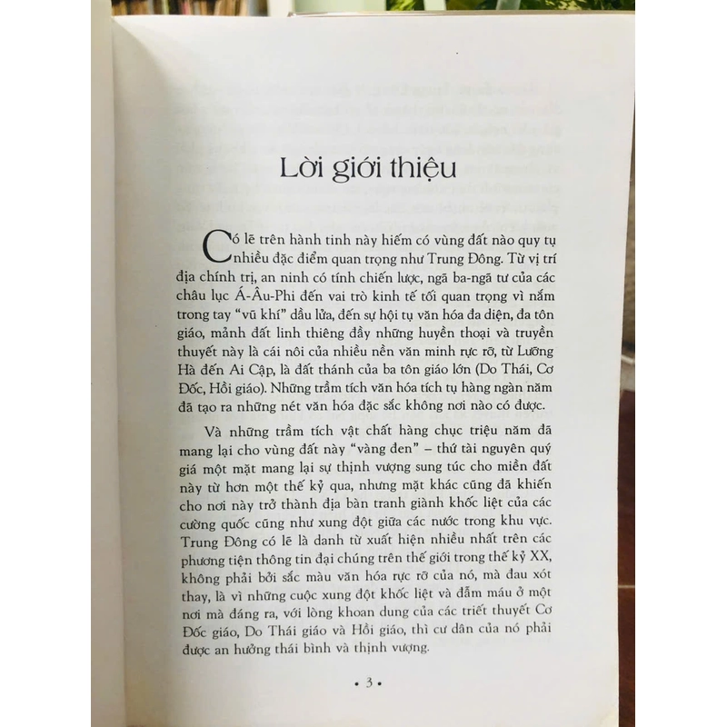 TRUNG ĐÔNG TRONG THẾ KỶ XX 541997