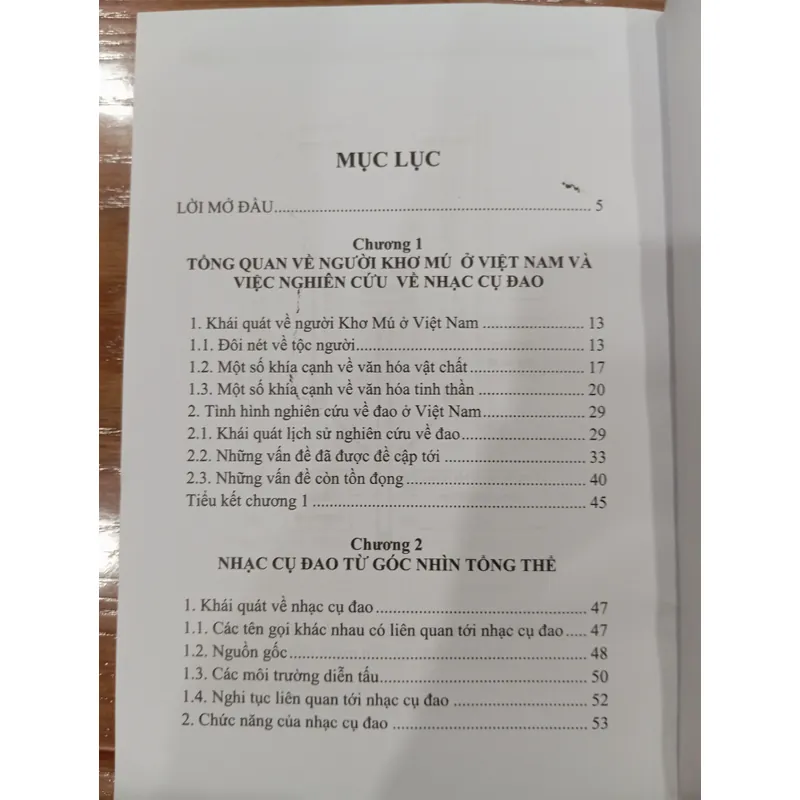 NHẠC CỤ ĐAO CỦA NGƯỜI KHƠ MÚ 713516