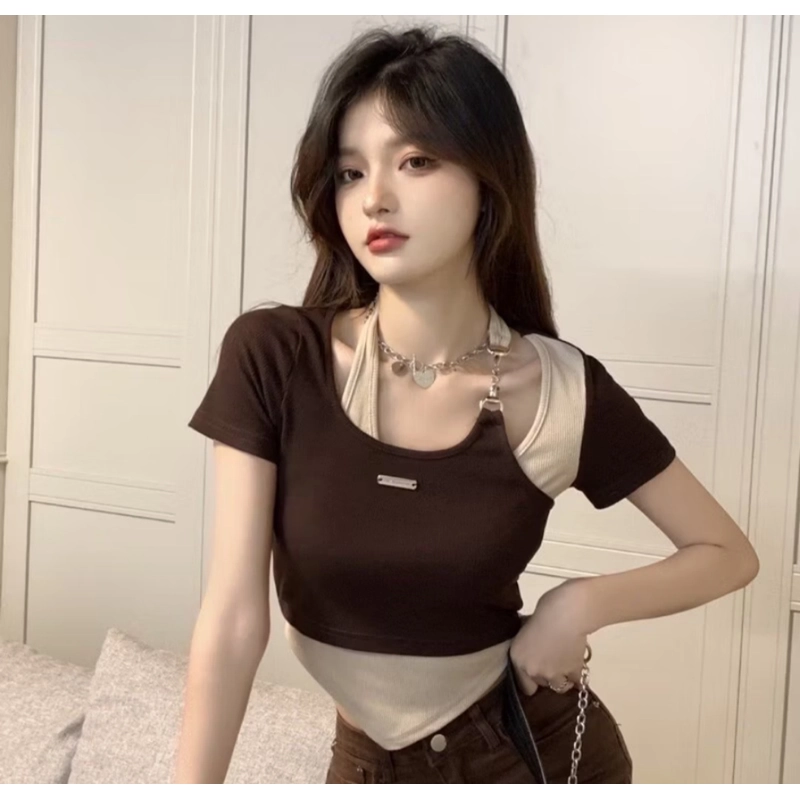 croptop hở vai 352550