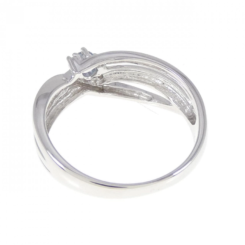 Nhẫn Aquamarine K10WG 672738