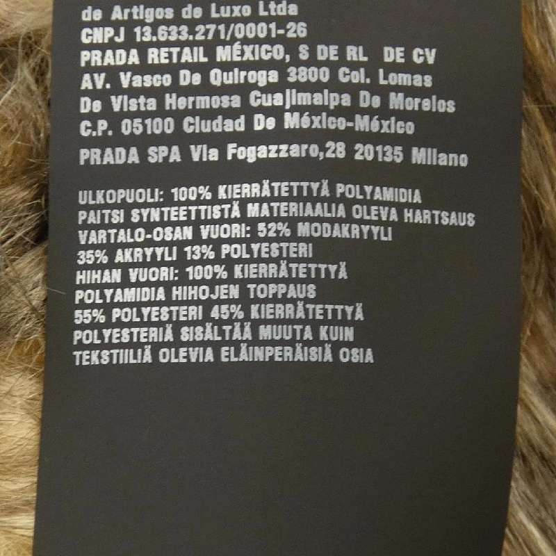 Áo khoác PRADA 636801