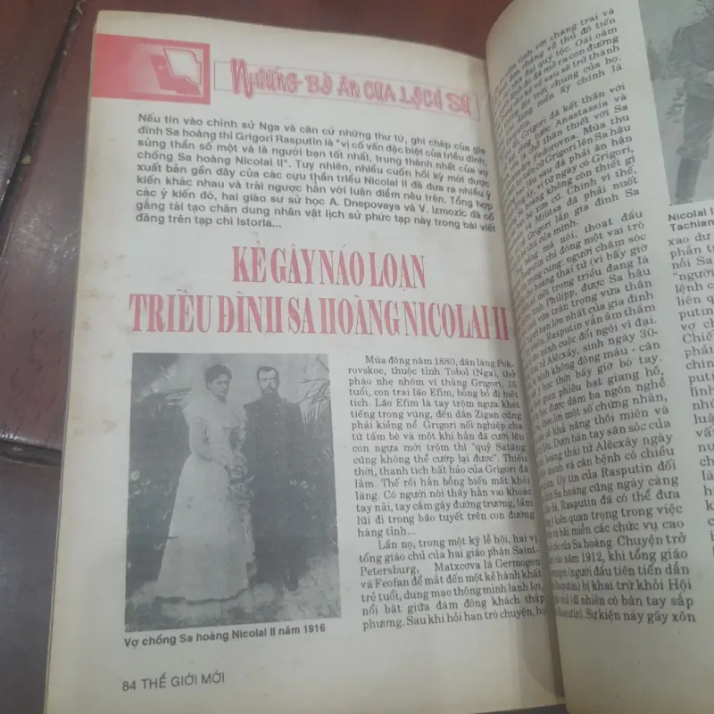 Bán nguyệt san THẾ GIỚI MỚI số 91 năm 1994 1006025