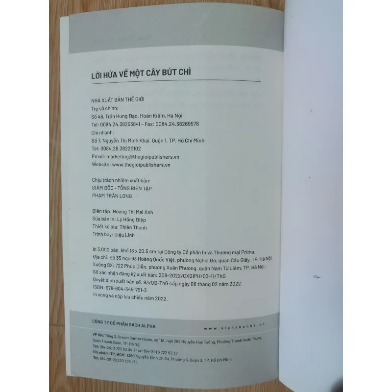 Lời Hứa Về Một Cây Bút Chì - Adam Braun 975830
