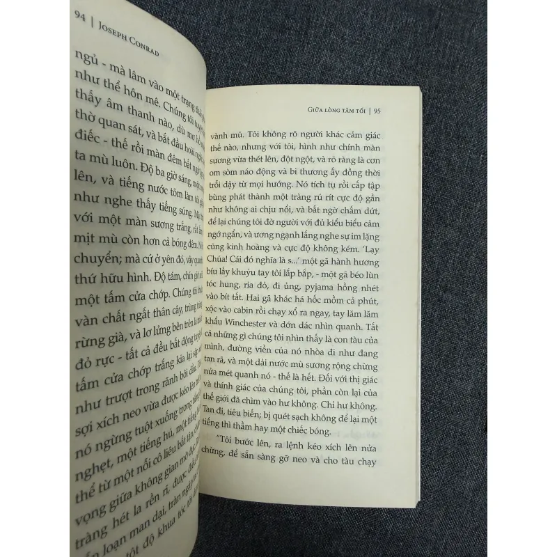 Giữa lòng tăm tối, Mối thù bí ẩn - Joseph Conrad 779310