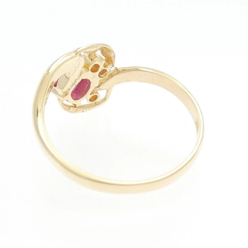 Nhẫn ruby K18YG 667130