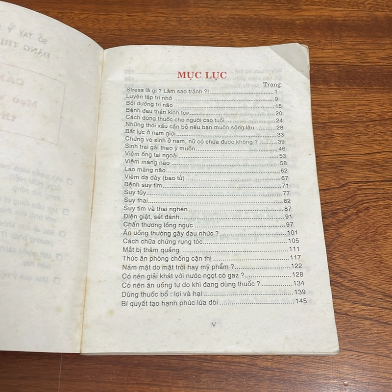 II Sức Khoẻ: Cẩm Nang Mẹo Vặt _ Y Khoa Thực Dụng (Quyển 4) - Đặng Thị Ngọc Trâm - 2000 506217