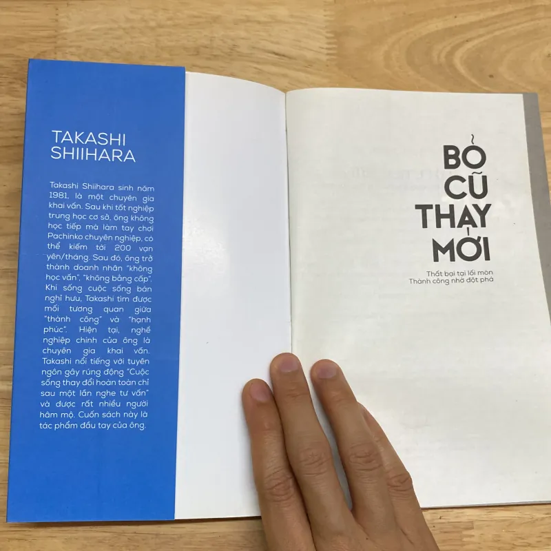 Bỏ cũ thay mới - Thất bại tại lối mòn Thành công nhờ đột phá - TAKASHI SHIIHARA 972263