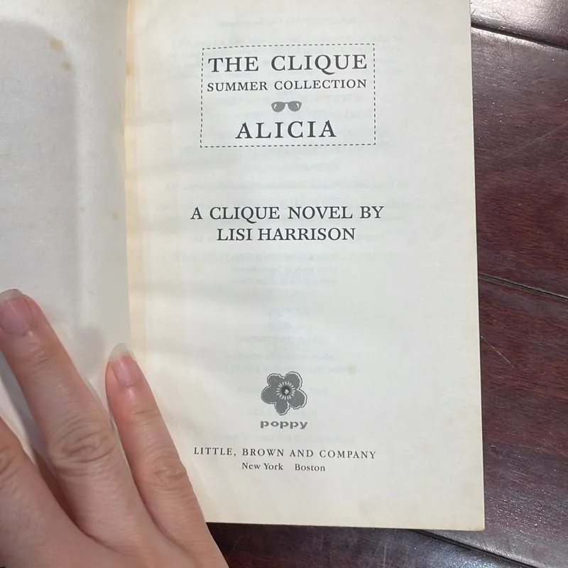  📚 THE CLIQUE – SUMMER COLLECTION Alicia #1 bestselling series ngoại văn teen 1054581