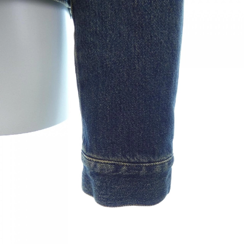 SAINT LAURENT 578147 YV868 Áo khoác denim - Hàng hiệu Authentic 823129