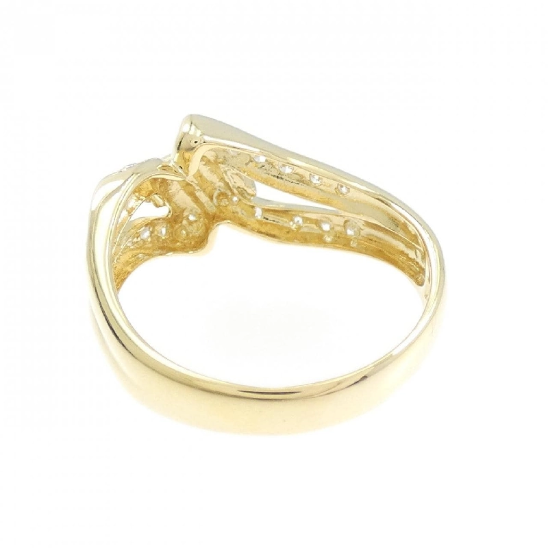 Nhẫn kim cương 750YG 0.28CT 665347