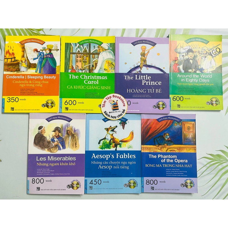 Set luyện đọc tiếng Anh Let's Enjoy Masterpieces!  489068