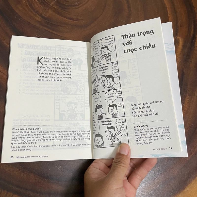 II Tựa sách: Biết Người Biết Ta _ Trăm Trận Trăm Thắng - FUKUDA KOICHI - 2018 439373