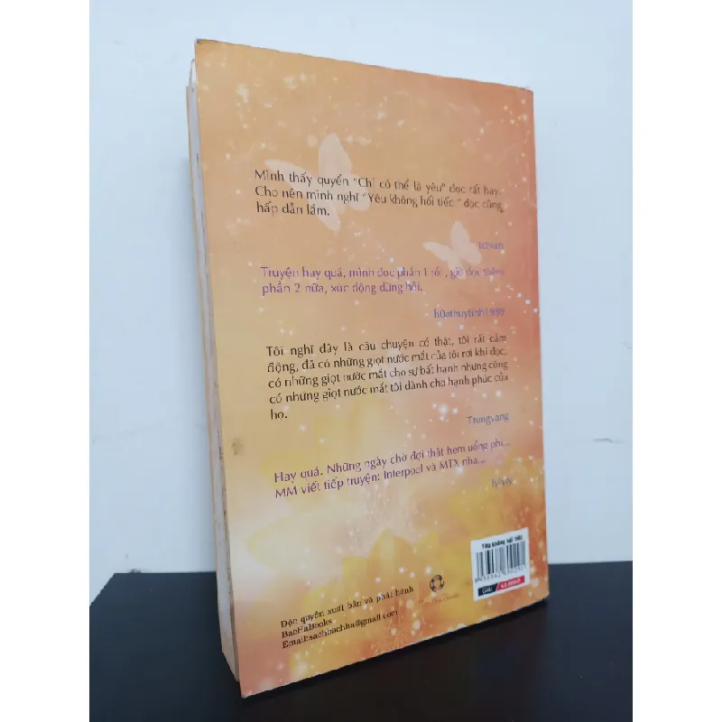 [Phiên Chợ Sách Cũ] Yêu Không Hối Tiếc - Hân Như 0702 401843