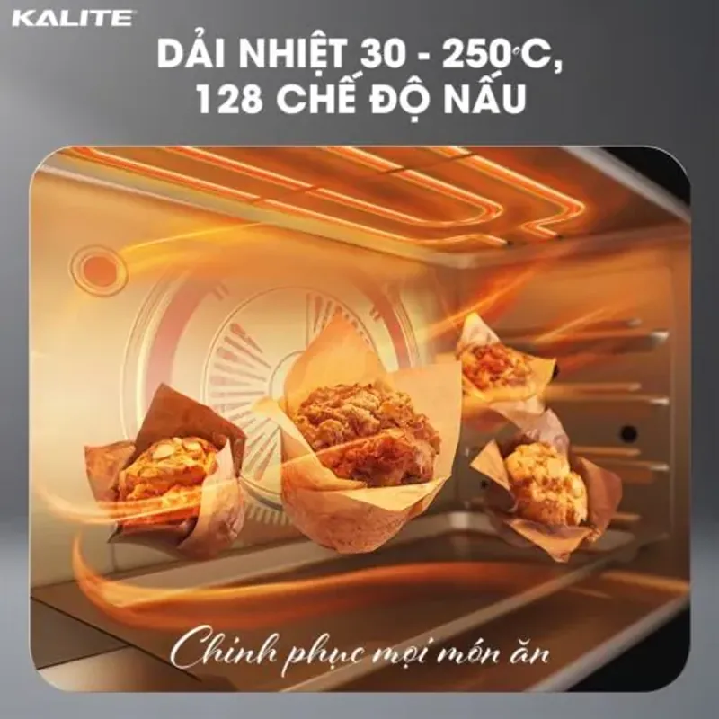 Nồi chiên hơi nước KALITE STEAM FUSION PRO, 4in1 chiên, hấp, nướng, rã đông, 20 lít 585478