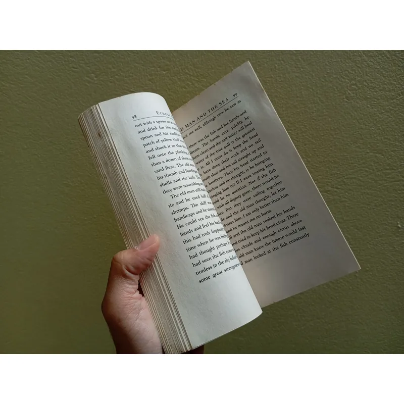 The old man and the sea, sách ngoại văn tiếng Anh english book  732148