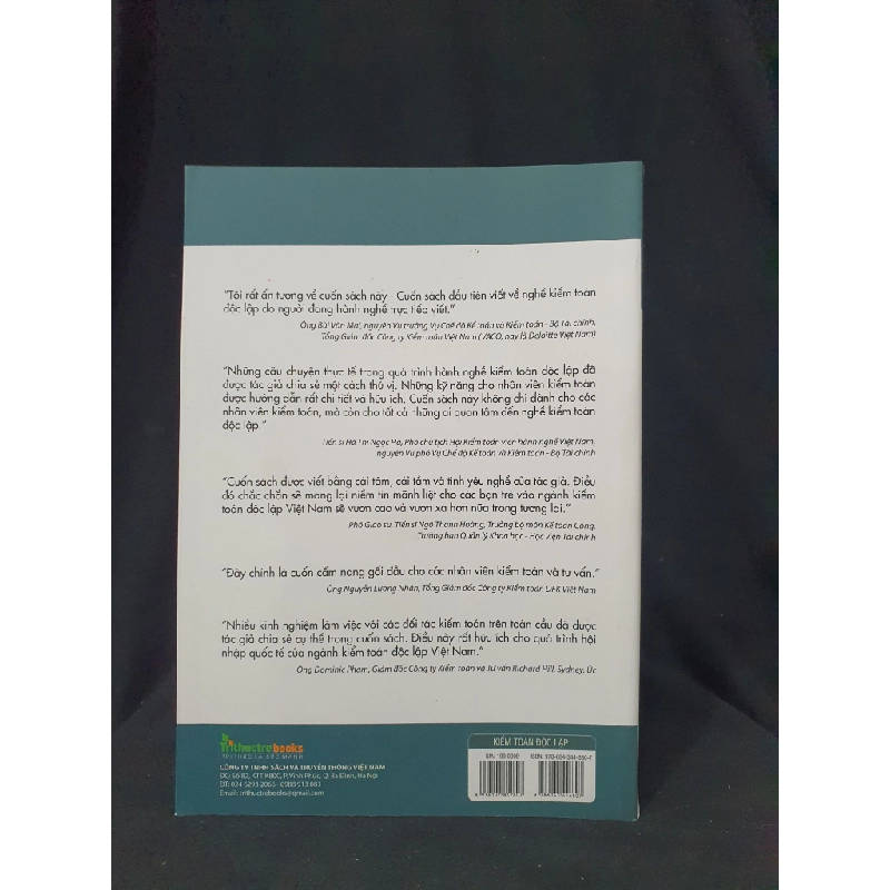 Kiểm toán độc lập & những kỹ năng chuyên nghiệp để thành công mới 90% 2022 HSTB.HCM205 Phạm Thế Hưng SÁCH KỸ NĂNG 163617