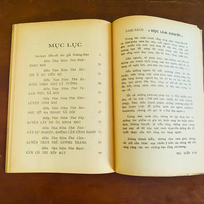 Mười điều tâm niệm - Hoàng Đạo  529117