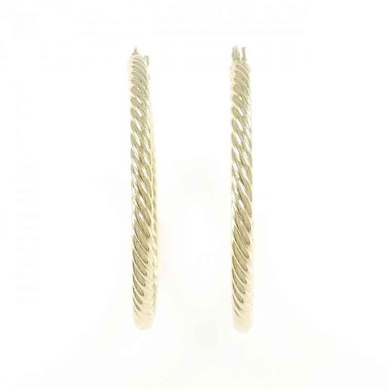 Bông tai hoop 750YG - Hàng hiệu Authentic 870321