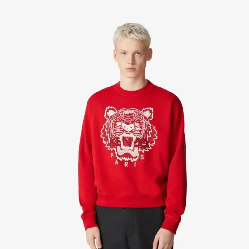 Áo sweatshirt nam Kenzo Paris màu đỏ size M 757173