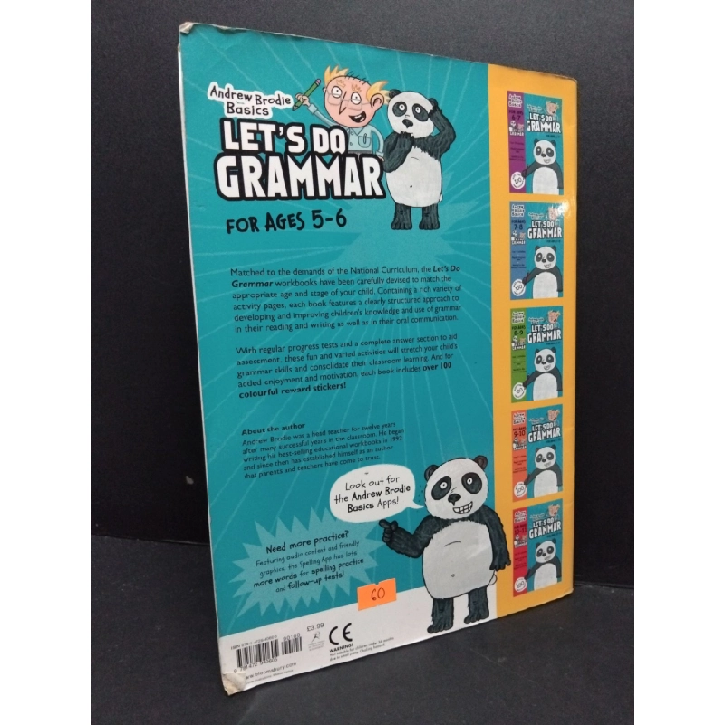 [Phiên Chợ Sách Cũ] Let's do grammar for ages 5 - 6 (with over rewaed stickers) 2303 426744
