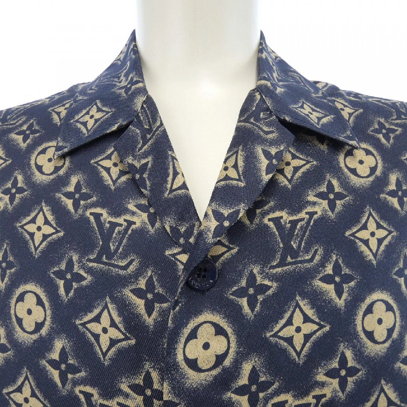 Áo sơ mi ngắn tay lụa monogram Louis Vuitton HPS34WZ49 - Hàng hiệu Authentic 895416