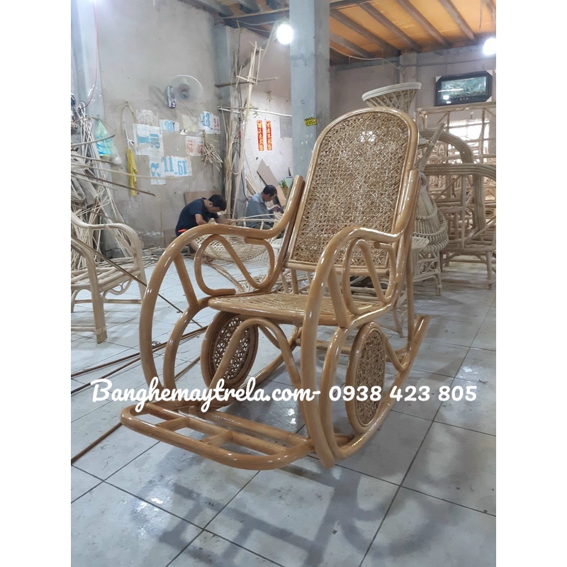 Ghế bập bênh mây cao cấp 471748