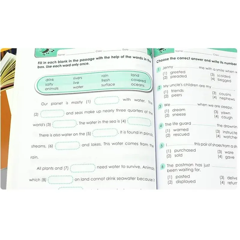 Learning vocabulary 1->6 (Sách nhập) - 6 quyển 759593